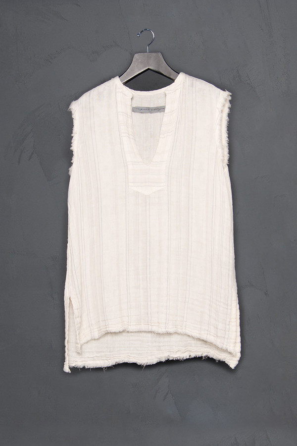 Raquel Allegra Striped Sleeveless Tunic Raquel Allegra Striped Sleeveless Tunic