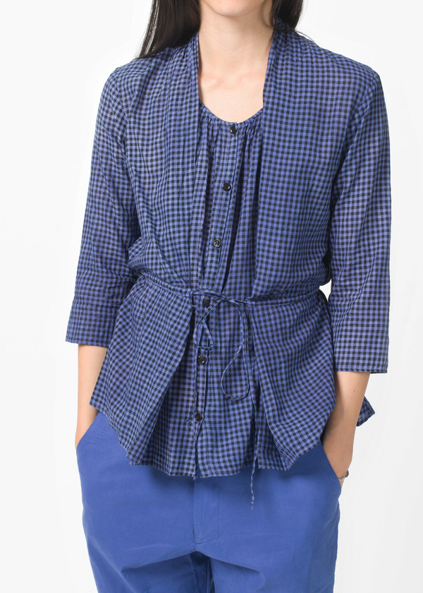 Manuelle Guibal Check Blouse Manuelle Guibal Check Blouse