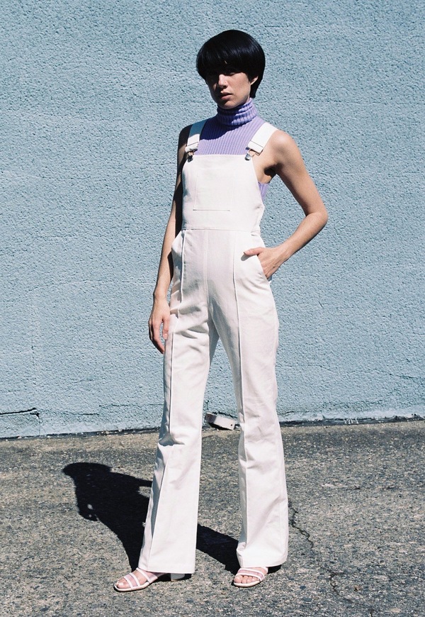 Horses Atelier High-Waisted Overalls - white Horses Atelier High-Waisted Overalls - white