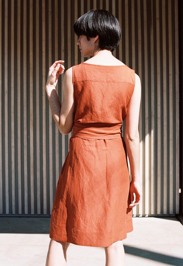 Creatures of Comfort Short Aldo Dress - cayenne Creatures of Comfort Short Aldo Dress - cayenne