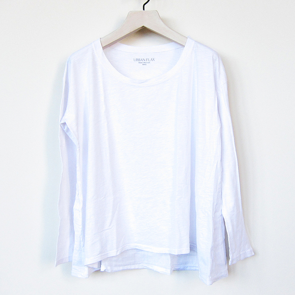 Flax Designs Lunar Tee - white Flax Designs Lunar Tee - white