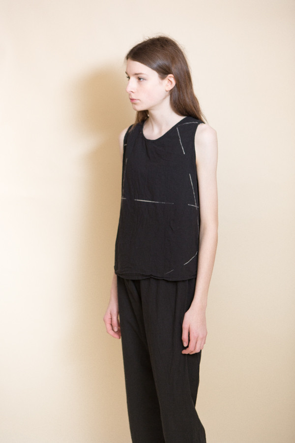 Uzi NYC Beams Tank / Black Uzi NYC Beams Tank / Black