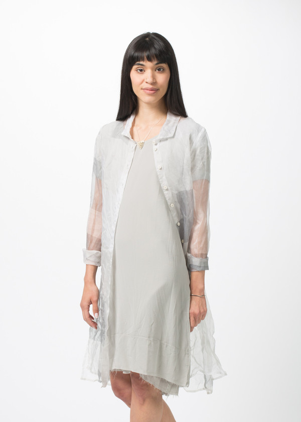 Rundholz Sheer Square Dress Rundholz Sheer Square Dress