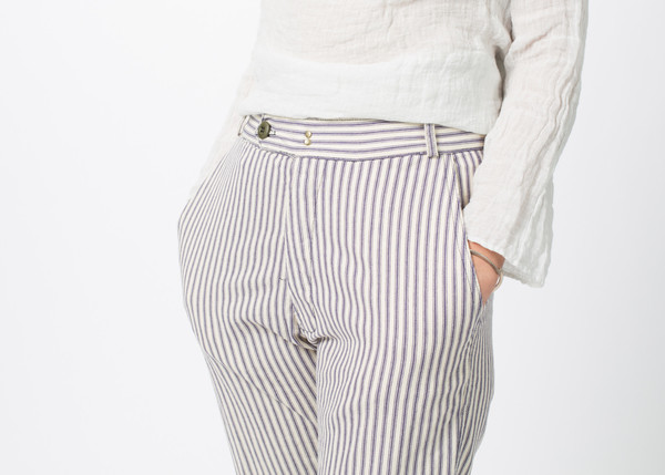 Hazel Brown Stripe Pant Hazel Brown Stripe Pant