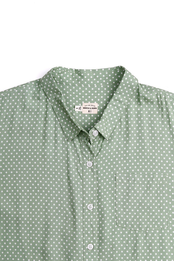 Bridge & Burn Bea Green Polka Dot Bridge & Burn Bea Green Polka Dot