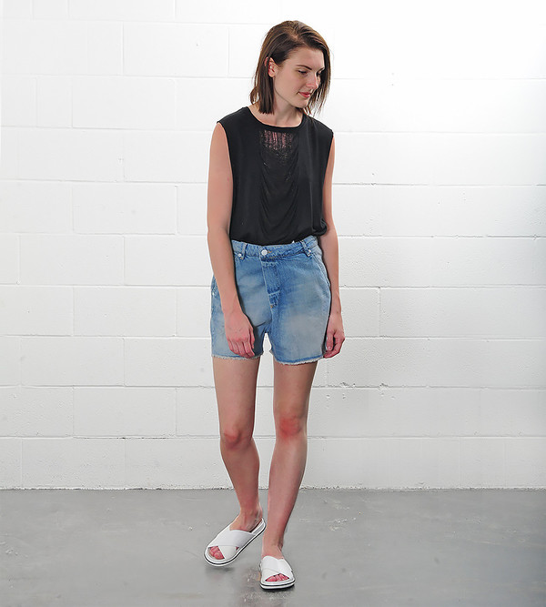 Won Hundred Lindy Light Denim Shorts Won Hundred Lindy Light Denim Shorts