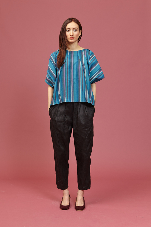 Tantuvi Pleated Trousers (Onyx) Tantuvi Pleated Trousers (Onyx)