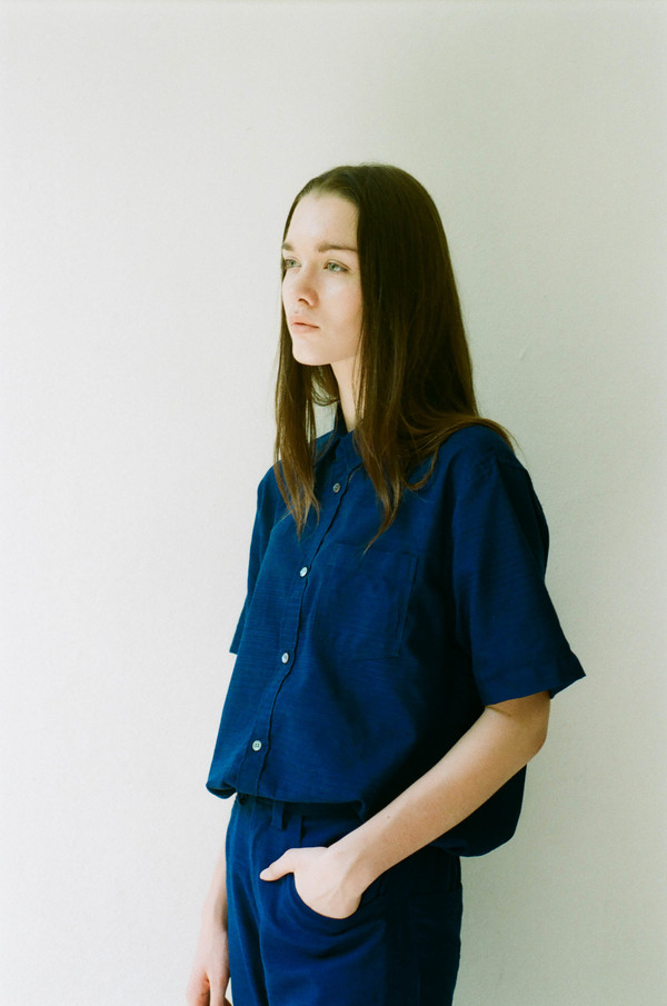 Seeker Studios Essential Short Sleeve Shirt - Indigo Seeker Studios Essential Short Sleeve Shirt - Indigo