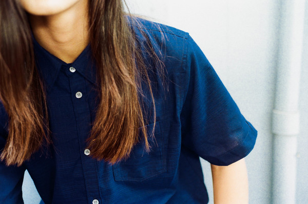 Seeker Studios Essential Short Sleeve Shirt - Indigo Seeker Studios Essential Short Sleeve Shirt - Indigo