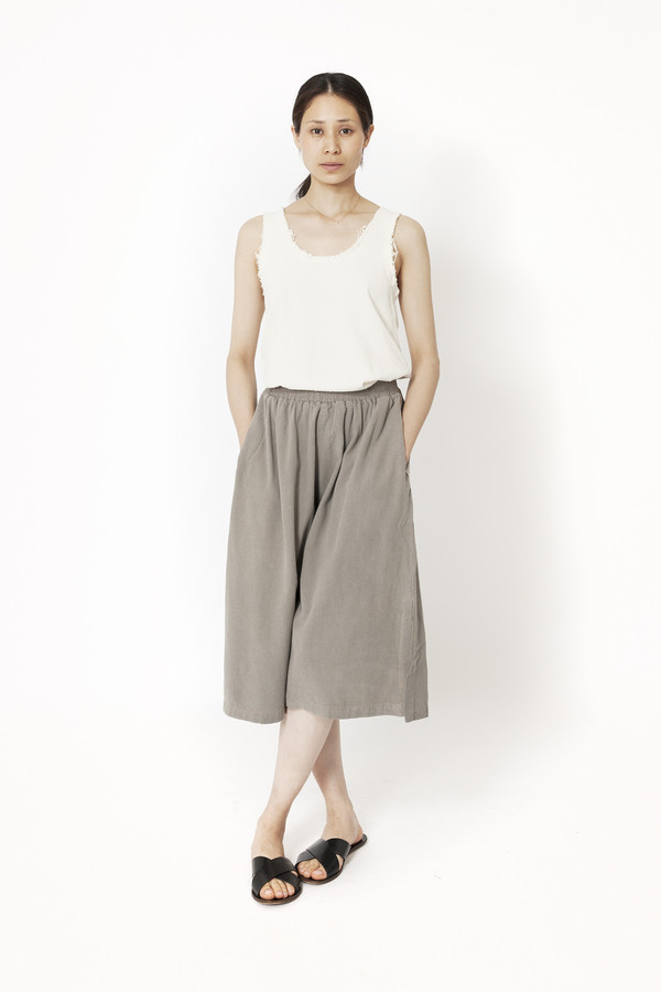Black Crane Slit Wide Culotte Black Crane Slit Wide Culotte