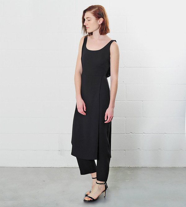 Catherine Quin Black Seagram Jumpsuit Catherine Quin Black Seagram Jumpsuit