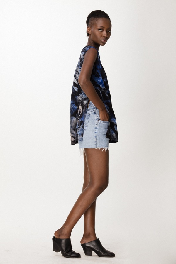 Osei-Duro Taifa Split Top in Multi Abstract Osei-Duro Taifa Split Top in Multi Abstract