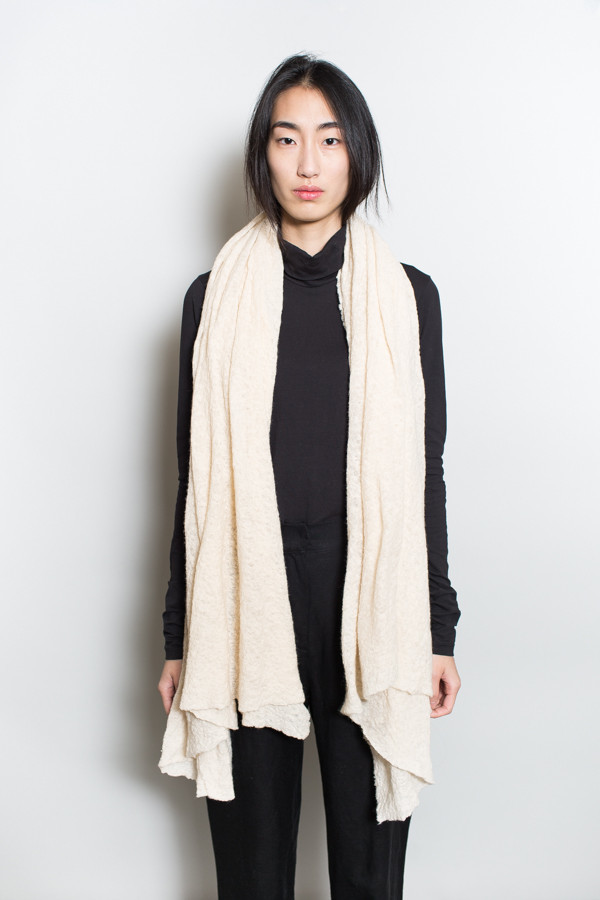 Scarf Shop Wool Cloud Scarf / Pale Peach Scarf Shop Wool Cloud Scarf / Pale Peach