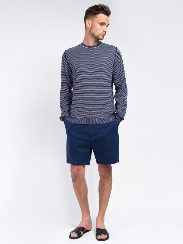 Men's Lucio Castro Grey Reversible Sweater Men's Lucio Castro Grey Reversible Sweater