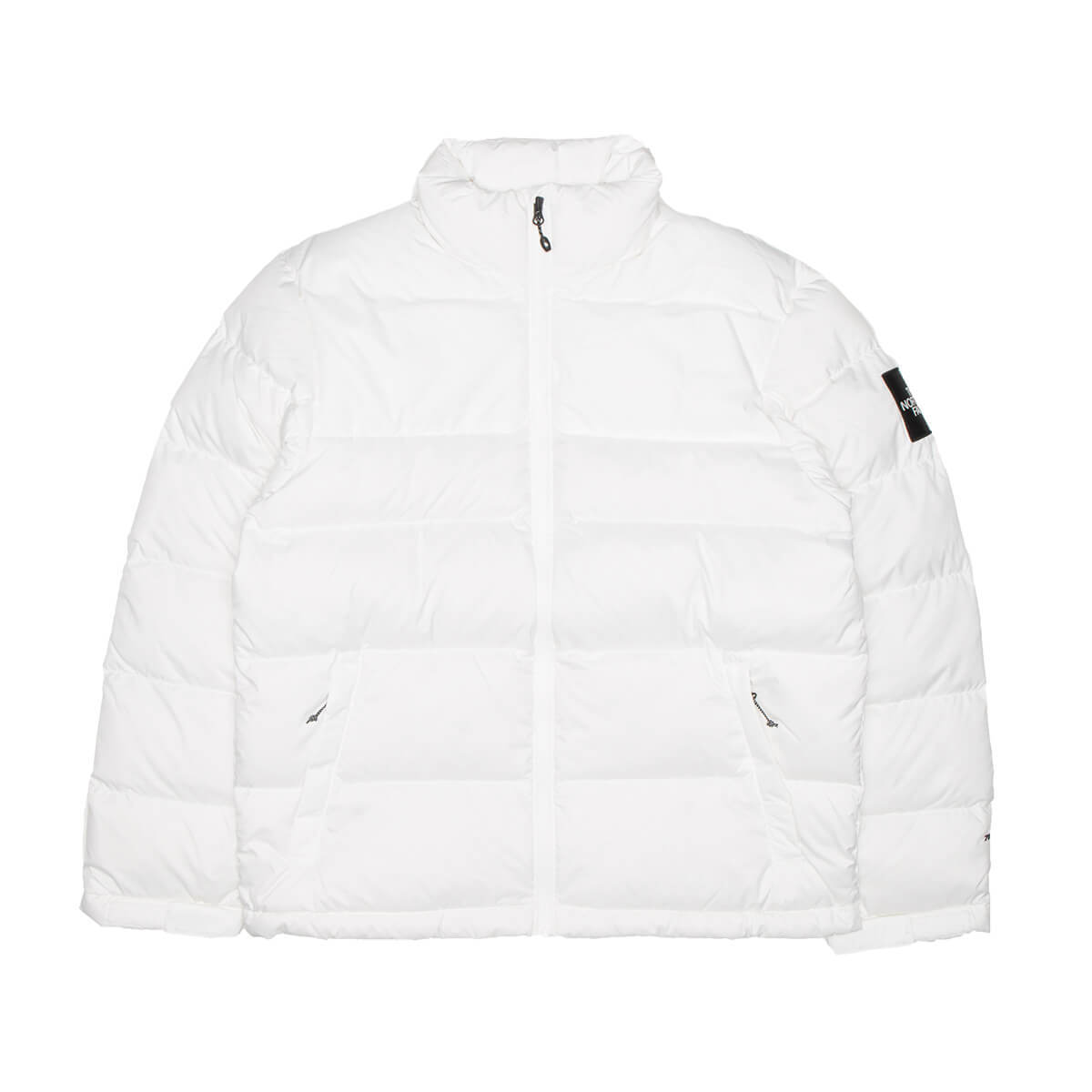 north face white nuptse