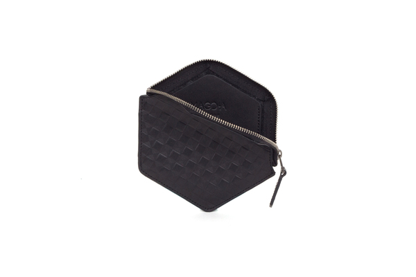 Nº31 Hexa Wallet Chequered in Black Nº31 Hexa Wallet Chequered in Black
