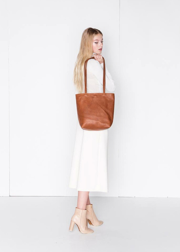 Erin Templeton BYOB Square Tote Bag in Caramel Erin Templeton BYOB Square Tote Bag in Caramel