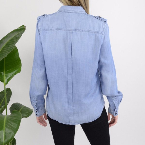 FRAME Denim Le Military Shirt FRAME Denim Le Military Shirt