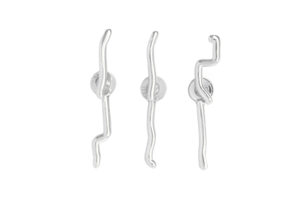 Shahla Karimi Subway Series Ear Crawler with Jacket - Yankee Stadium to Wall Street Shahla Karimi Subway Series Ear Crawler with Jacket - Yankee Stadium to Wall Street