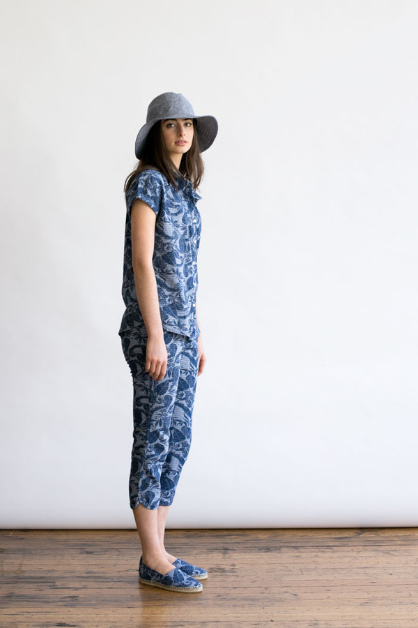 Bridge & Burn Bea Leaf Print Bridge & Burn Bea Leaf Print
