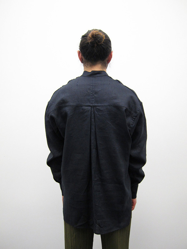 Unisex Eckhaus Latta Linen Button Down Unisex Eckhaus Latta Linen Button Down