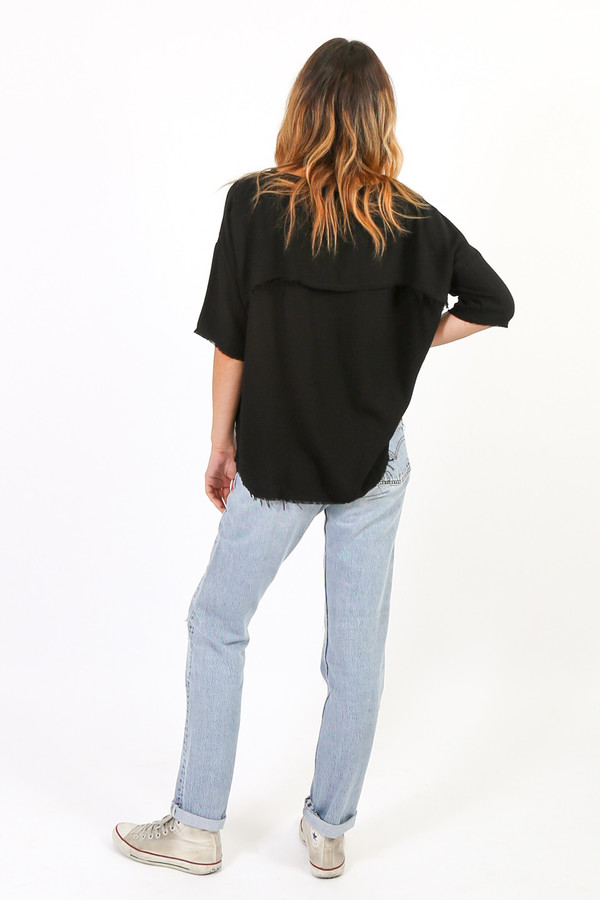 Black Crane Square Top Black Crane Square Top