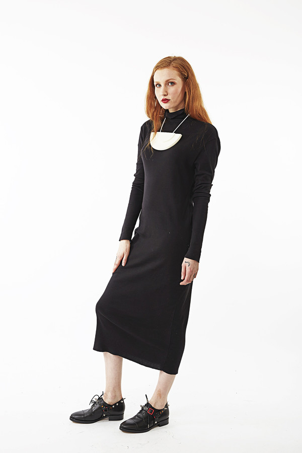 OAK Turtle Neck Dress OAK Turtle Neck Dress