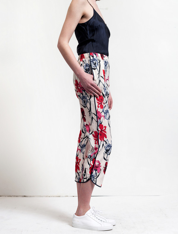 Thakoon Floral Cropped Trousers Thakoon Floral Cropped Trousers