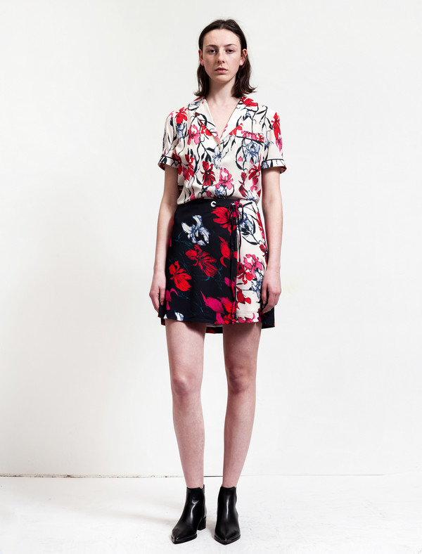 Thakoon Floral Wrap Skirt Thakoon Floral Wrap Skirt