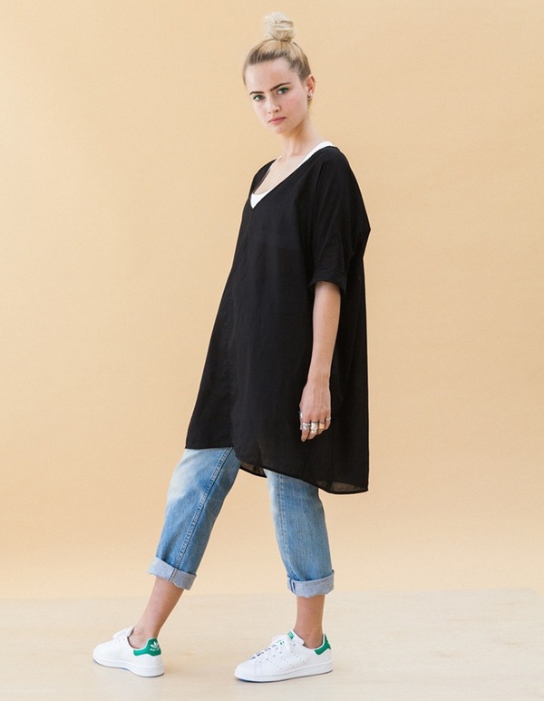ALI GOLDEN COTTON KIMONO TUNIC - WHITE ALI GOLDEN COTTON KIMONO TUNIC - WHITE