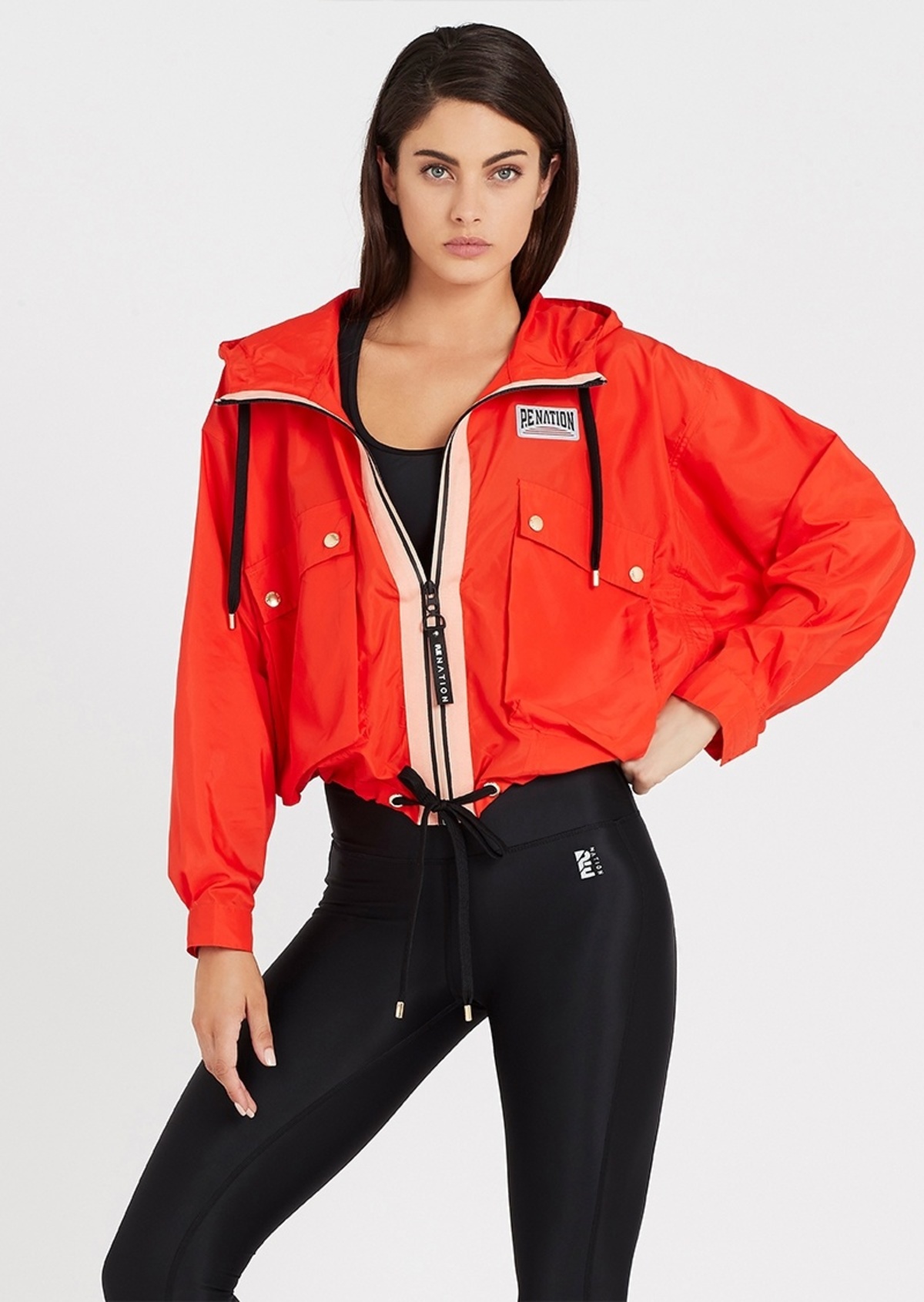PE Nation Cutshot Jacket - Red | Garmentory