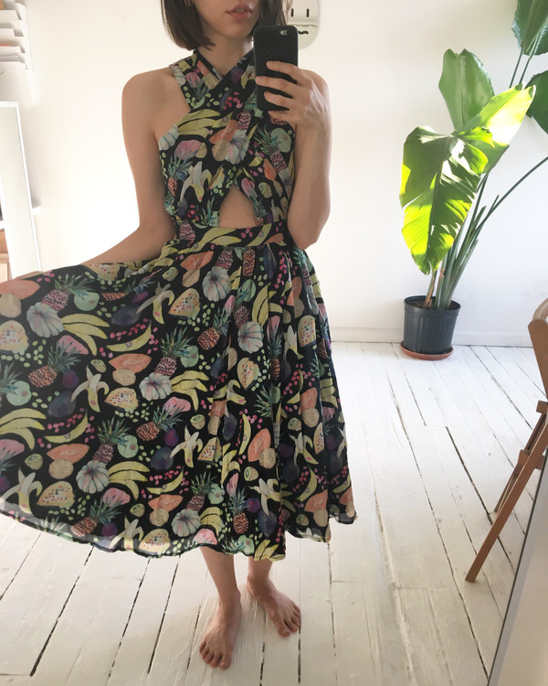 Rachel Antonoff Samantha Wrap Halter Dress Rachel Antonoff Samantha Wrap Halter Dress
