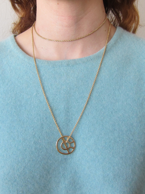 Alynne Lavigne Disc Necklace Alynne Lavigne Disc Necklace