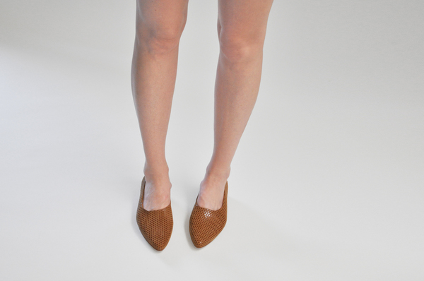 The Palatines Paratus High Vamp Wedge in Neutral Dot The Palatines Paratus High Vamp Wedge in Neutral Dot