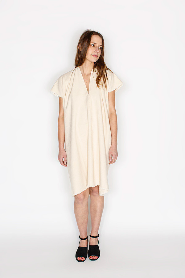 Miranda Bennett Natural Everyday Dress | Cropped Denim Miranda Bennett Natural Everyday Dress | Cropped Denim