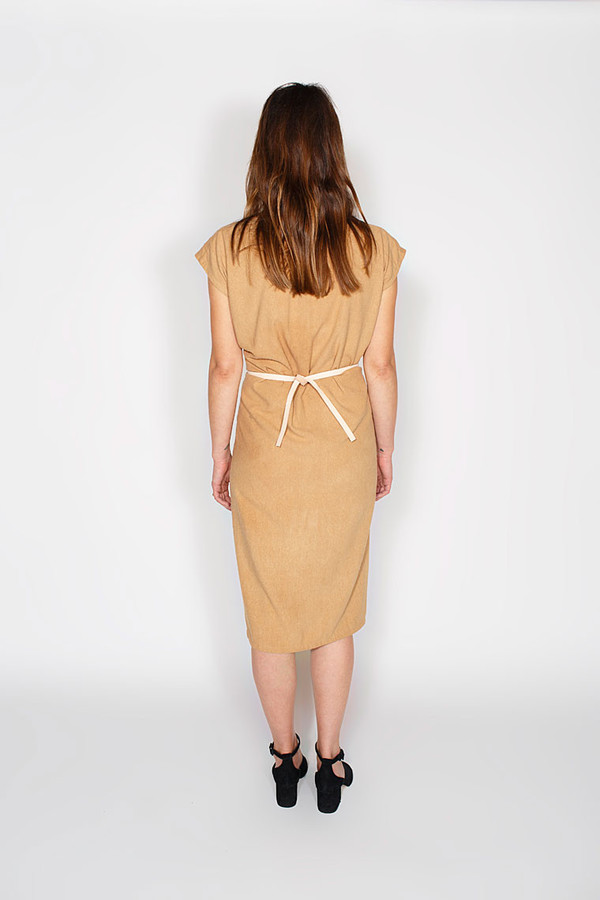 Miranda Bennett Camel Tempest Dress Miranda Bennett Camel Tempest Dress