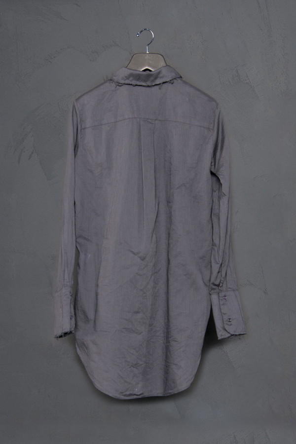 KES Raw Edge Button Up Blouse KES Raw Edge Button Up Blouse