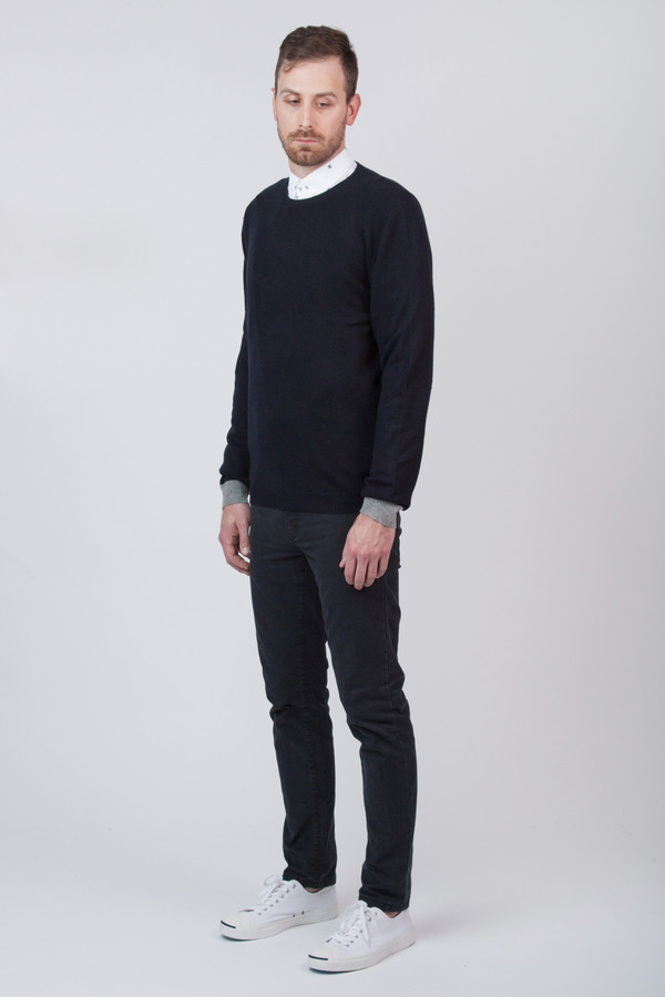 Men's Chinti and Parker Cashmere Contrast Cuff Sweater Men's Chinti and Parker Cashmere Contrast Cuff Sweater