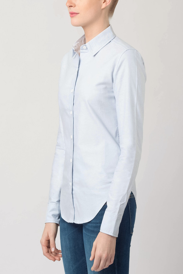 Raleigh Denim Classic Button Down Blue Oxford Raleigh Denim Classic Button Down Blue Oxford