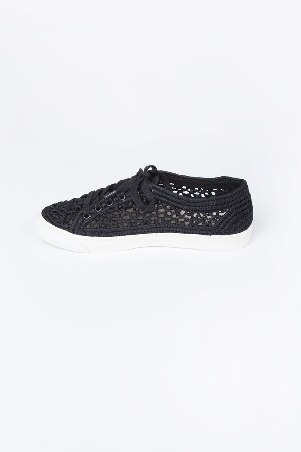 Loeffler Randall Cora Woven Sneaker Loeffler Randall Cora Woven Sneaker