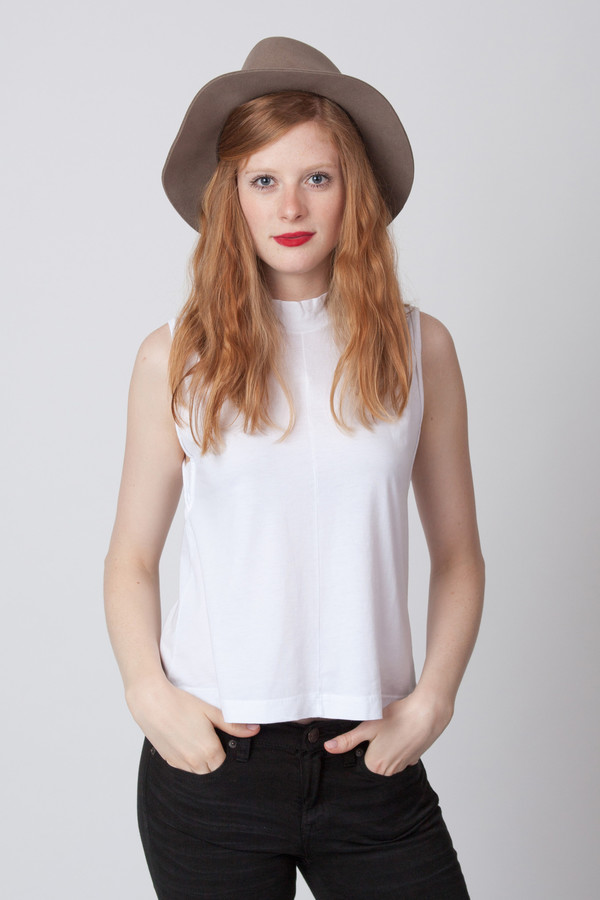 Calder Elliot Tank White Calder Elliot Tank White