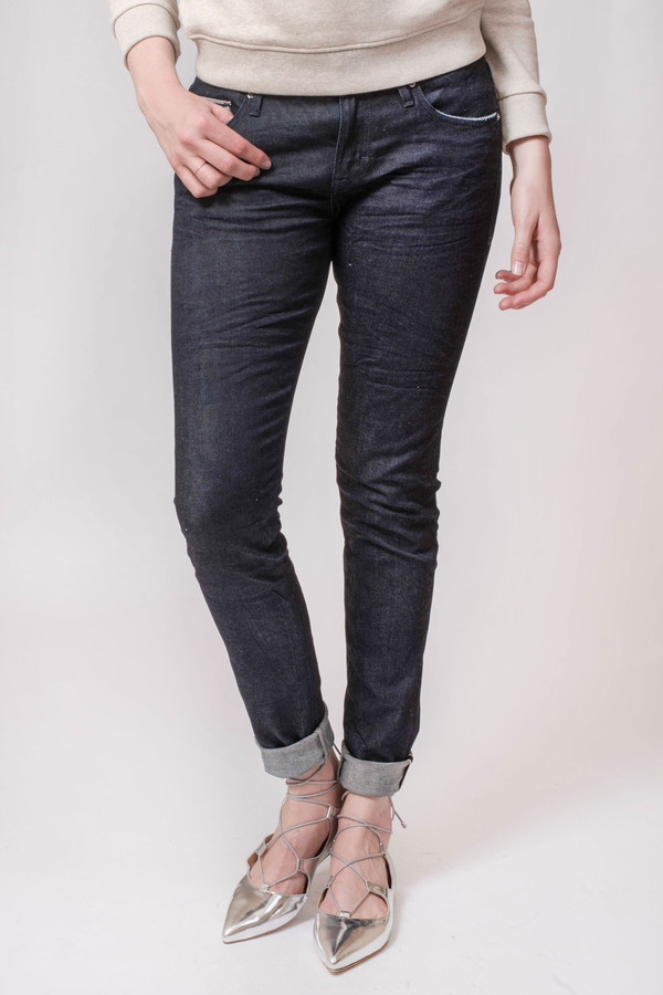 Earnest Sewn Jane Midrise Skinny Jean New York Raw Earnest Sewn Jane Midrise Skinny Jean New York Raw