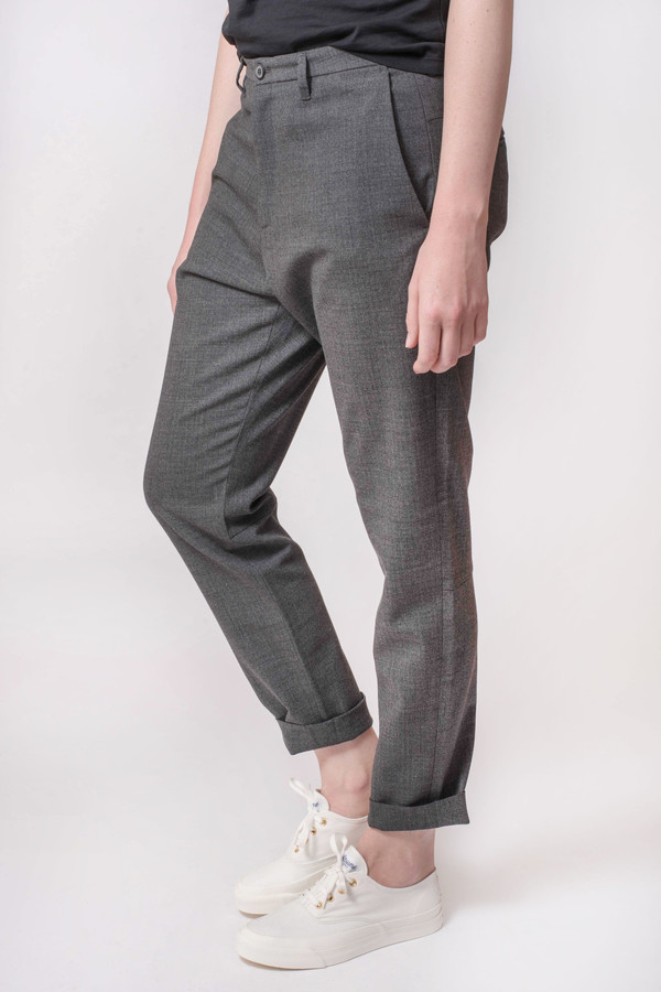 Hope Krissy Trouser Grey Melange Hope Krissy Trouser Grey Melange