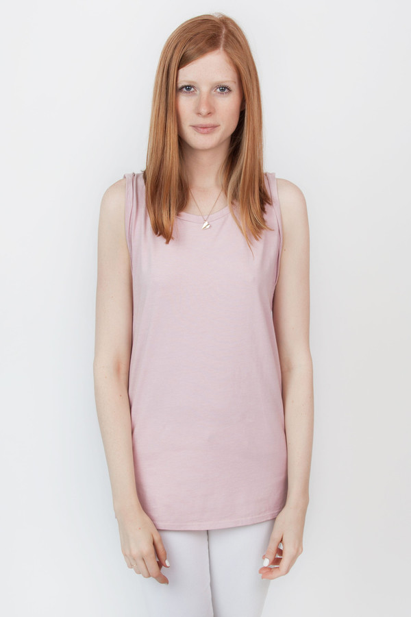 Calder Louise Tank Rose Calder Louise Tank Rose