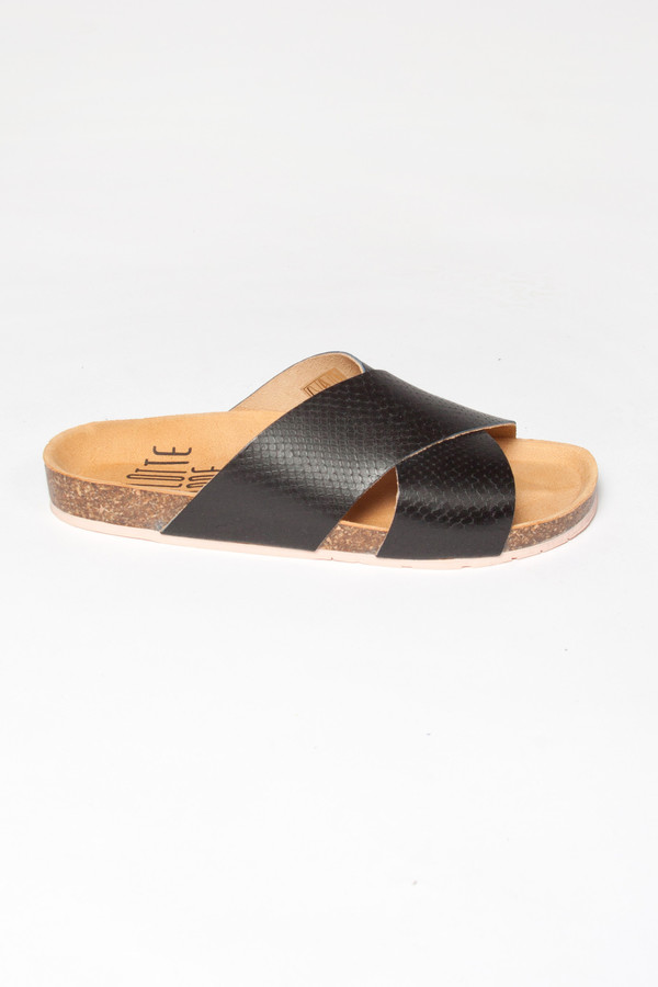 Charlotte Stone Luke Sandal Black Charlotte Stone Luke Sandal Black