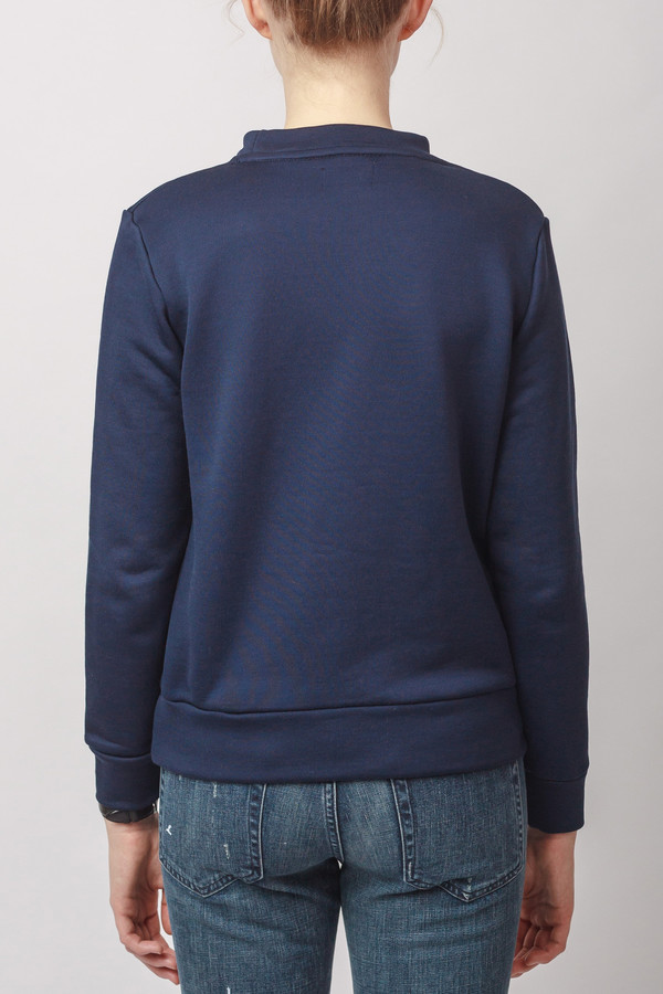 Wood Wood Maya Sweatshirt Navy Wood Wood Maya Sweatshirt Navy