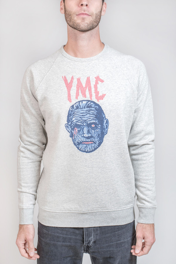 Men's YMC Mummy Sweatshirt Men's YMC Mummy Sweatshirt
