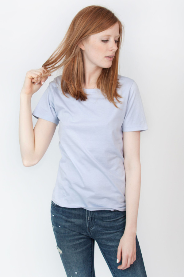 Calder Rampling Tee Pale Blue Calder Rampling Tee Pale Blue