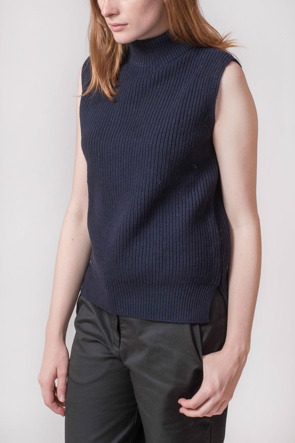 YMC Rib Sleeveless Turtleneck YMC Rib Sleeveless Turtleneck