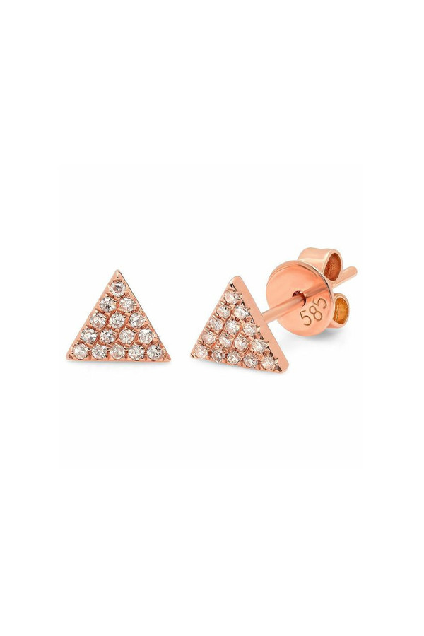 Sachi Jewelry Small Triangle Studs Sachi Jewelry Small Triangle Studs